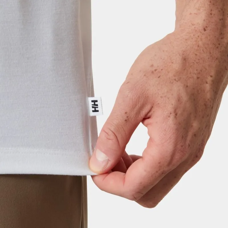 Helly Hansen Skog Graphic Men's T-Shirt in White-5