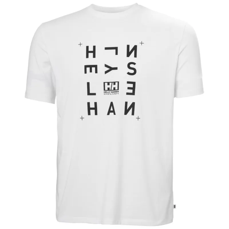 Helly Hansen Skog Graphic Men's T-Shirt in White