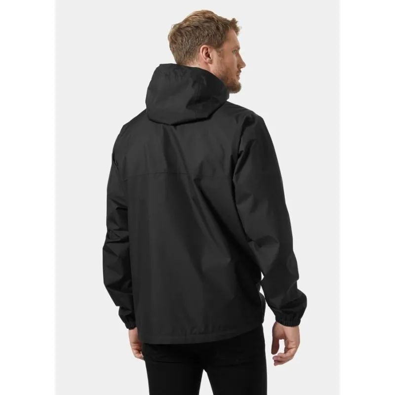 Helly Hansen Vancouver Rain Jacket Men's in Black-3