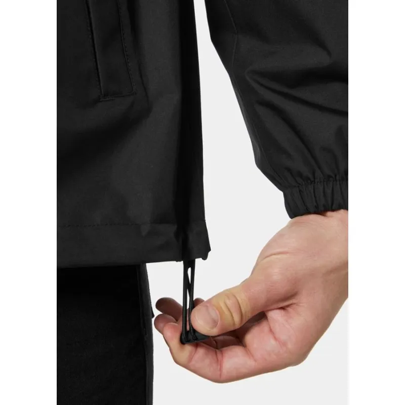 Helly Hansen Vancouver Rain Jacket Men's in Black-6