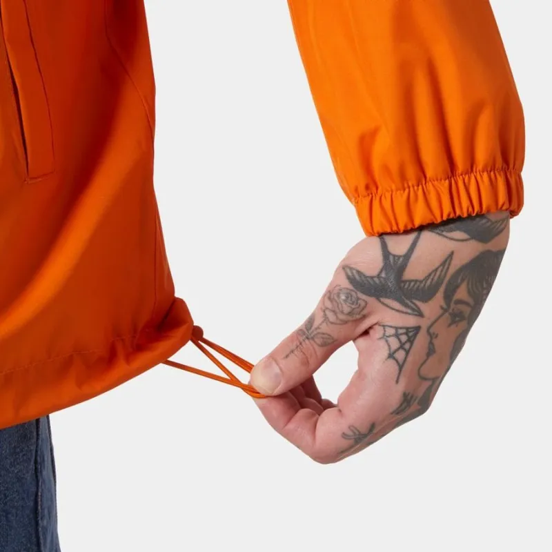 Helly Hansen Vancouver Rain Jacket Men's in Orange Peel-6