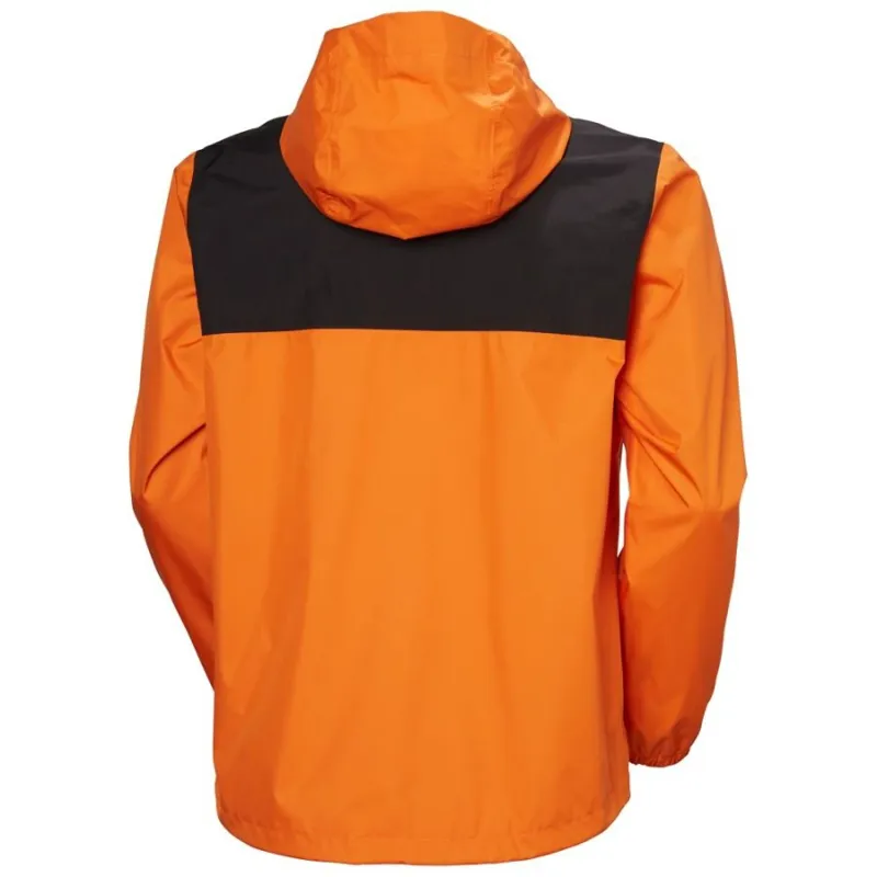 Helly Hansen Vancouver Rain Jacket Men's in Orange Peel-1