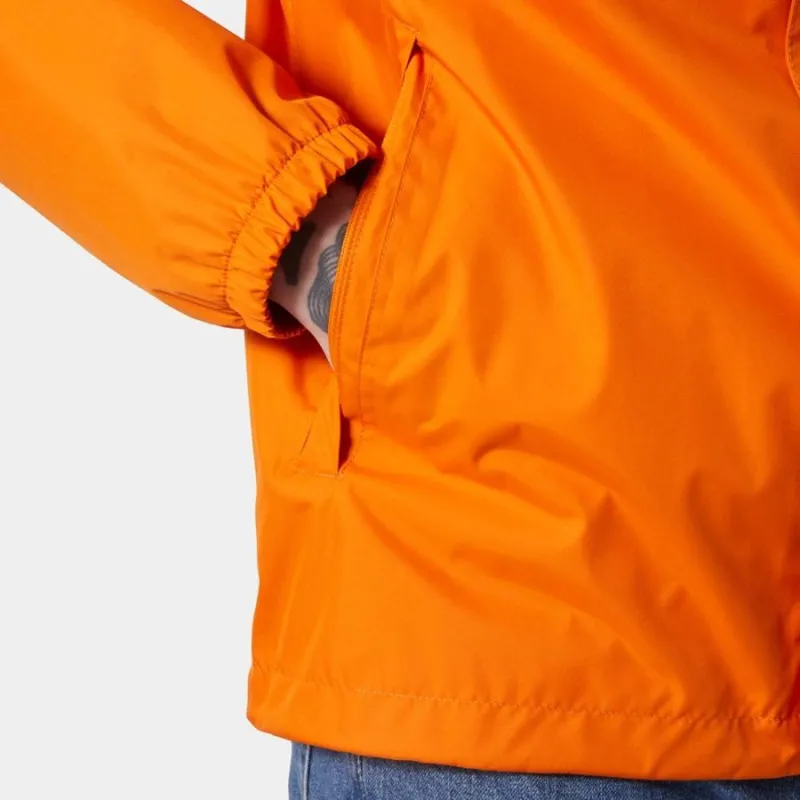 Helly Hansen Vancouver Rain Jacket Men's in Orange Peel-5