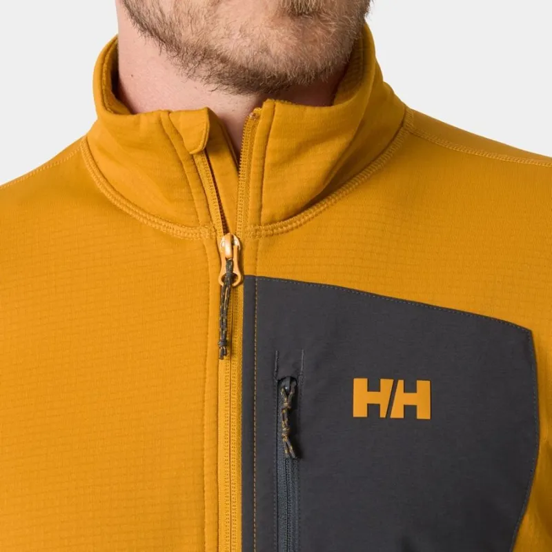 Helly Hansen Versalite Men's Half Zip Fleece in Mustard-4