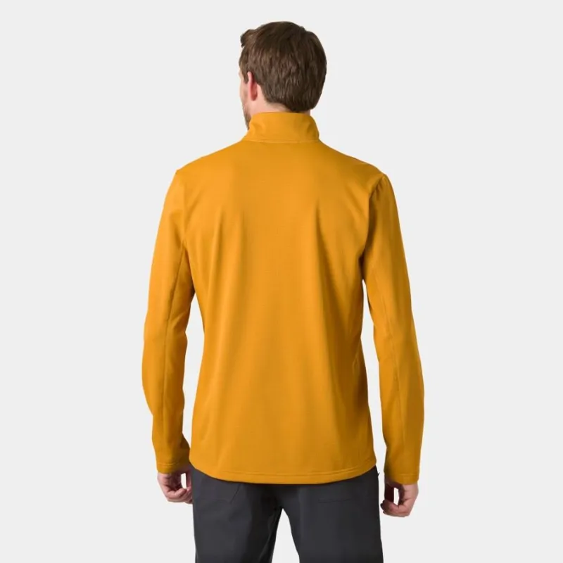 Helly Hansen Versalite Men's Half Zip Fleece in Mustard-3
