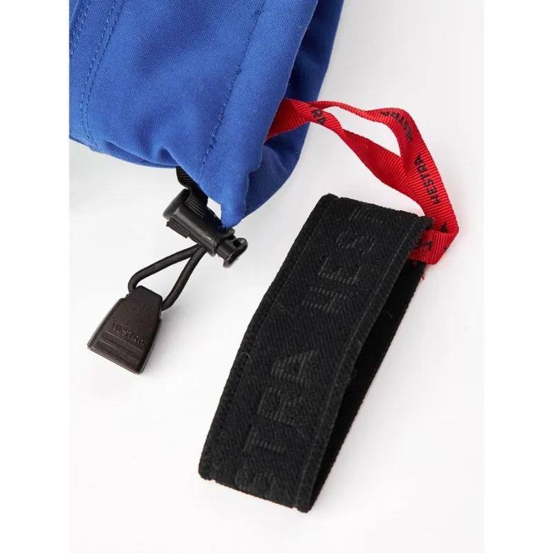 Hestra Army Leather Heli Ski 3-Finger in Royal Blue-5