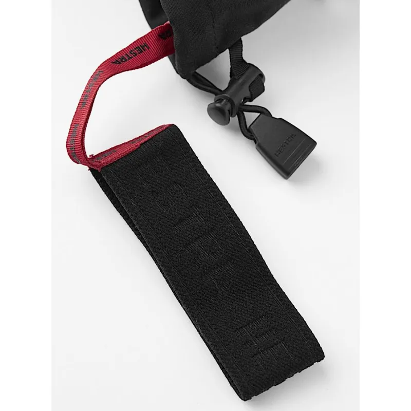 Hestra Army Leather Heli Ski 5-Finger Glove in Black-5