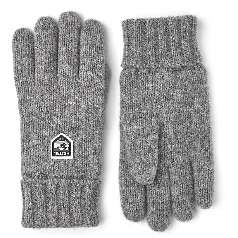 Hestra Basic Wool Glove in Grey