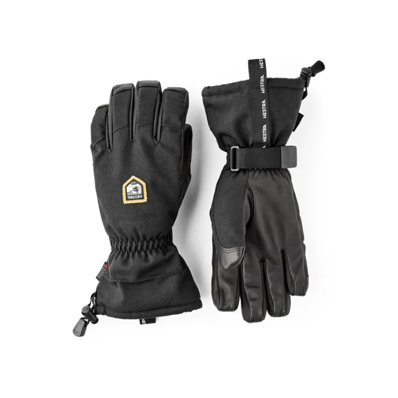 Hestra CZone Mountain Glove 5 Finger in Black