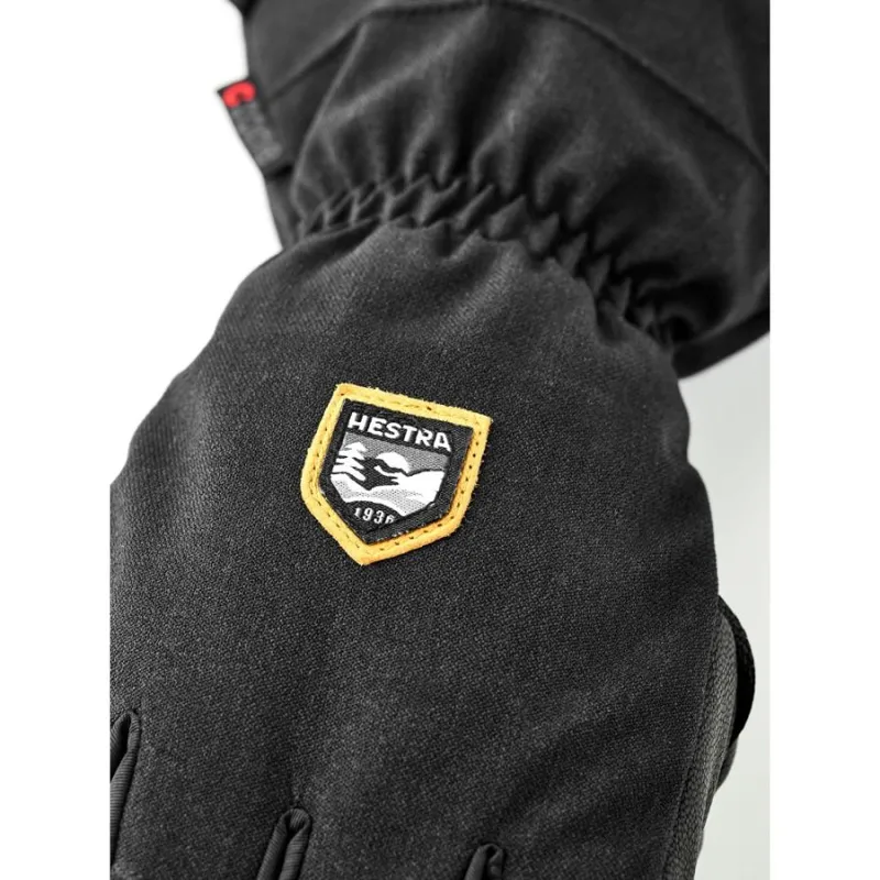 Hestra CZone Mountain Glove 5 Finger in Black-3