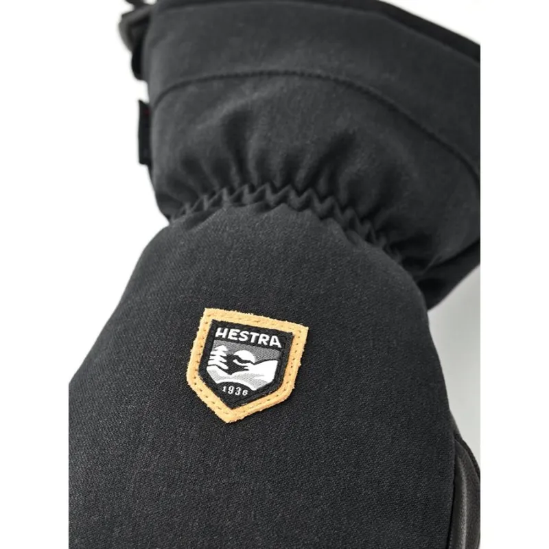 Hestra CZone Mountain Ski Mitt in Black-3