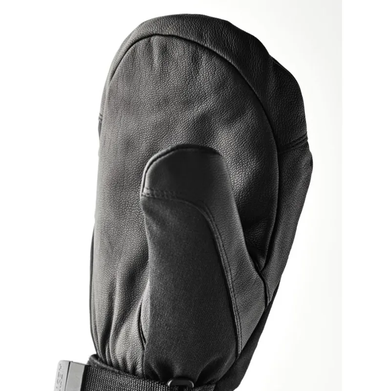 Hestra CZone Mountain Ski Mitt in Black-1