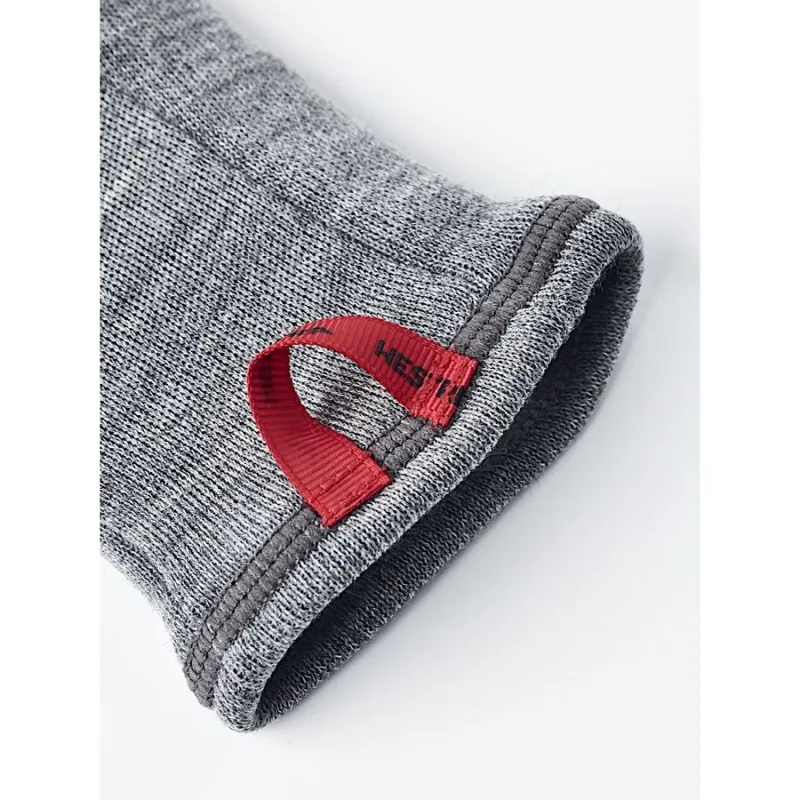Hestra Gravita Merino Liner 5-Finger in Grey-4