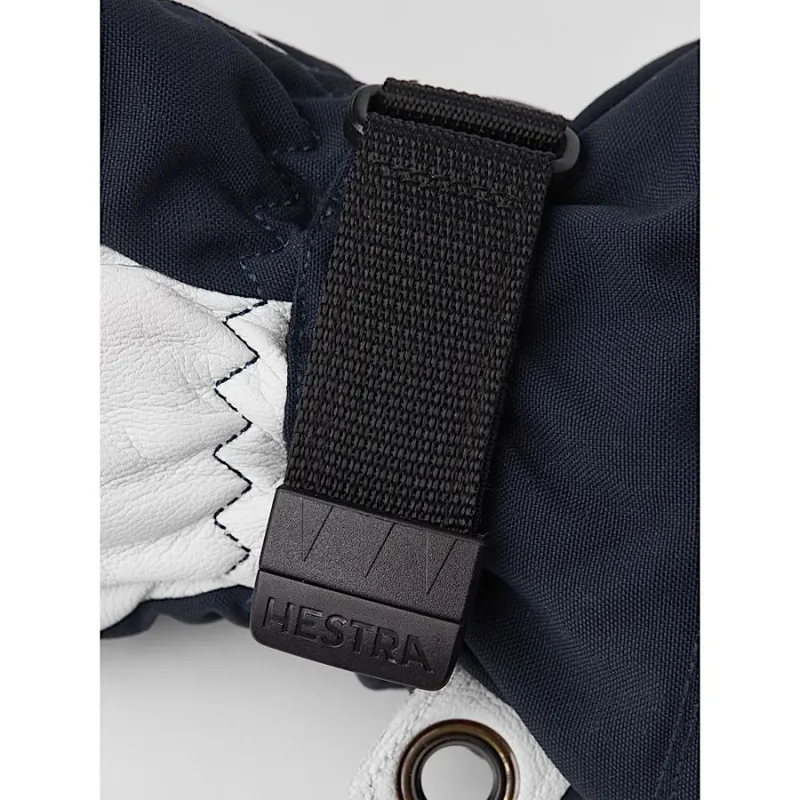 Hestra Heli Ski Women's 3-Finger Glove in Navy/Offwhite-6