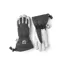Hestra Heli Ski Women's 5-Finger Glove in Grey/Offwhite