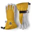 Hestra Heli Ski Women's 5-Finger Glove in Mustard/Offwhite