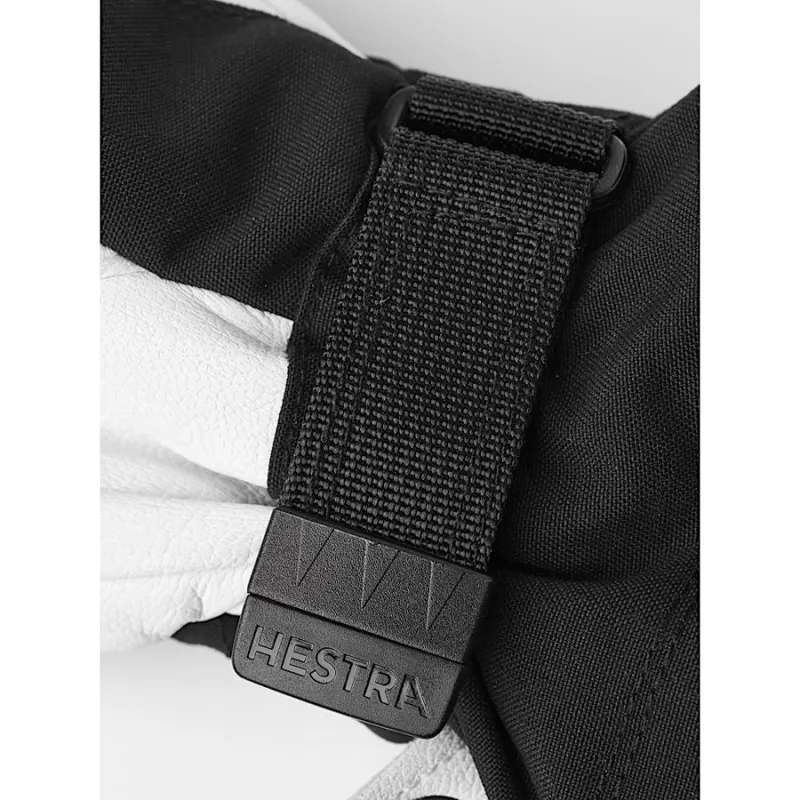 Hestra Heli Ski Women's Mitt in Black/Offwhite-1