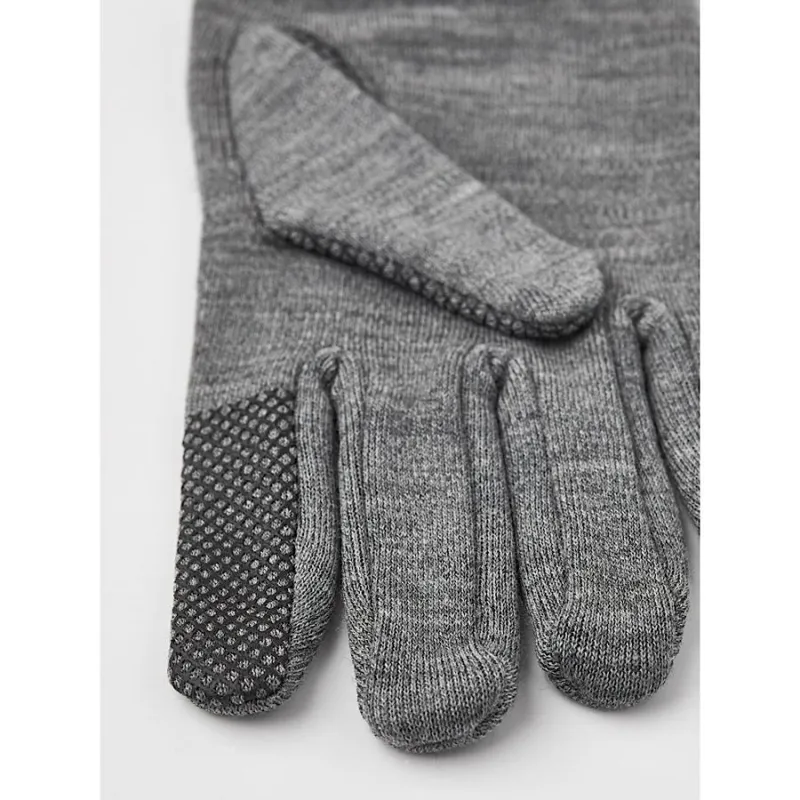 Hestra Merino Touch Point Liner Glove in Grey-2