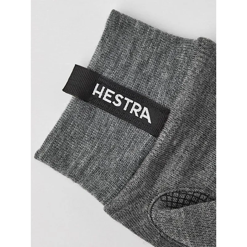 Hestra Merino Touch Point Liner Glove in Grey-1