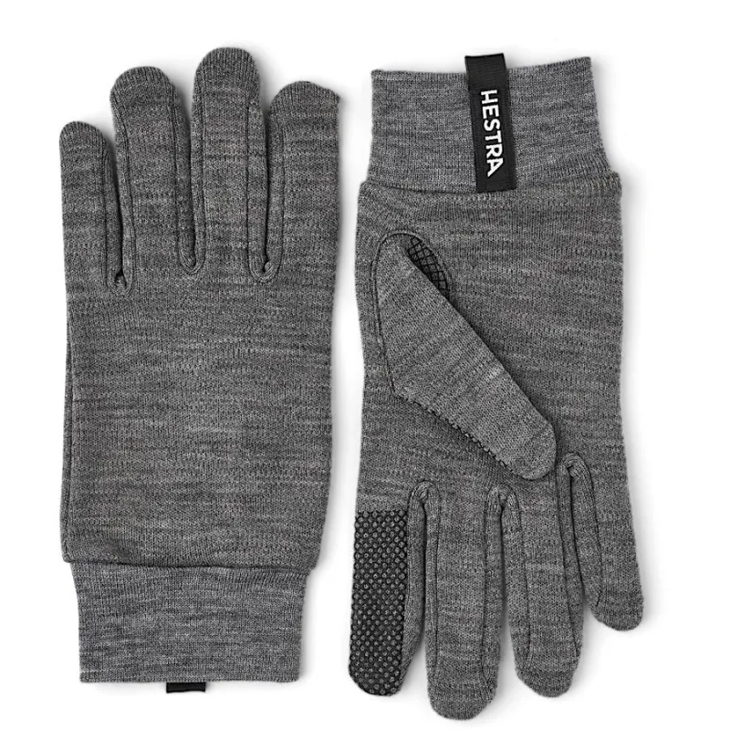 Hestra Merino Touch Point Liner Glove in Grey