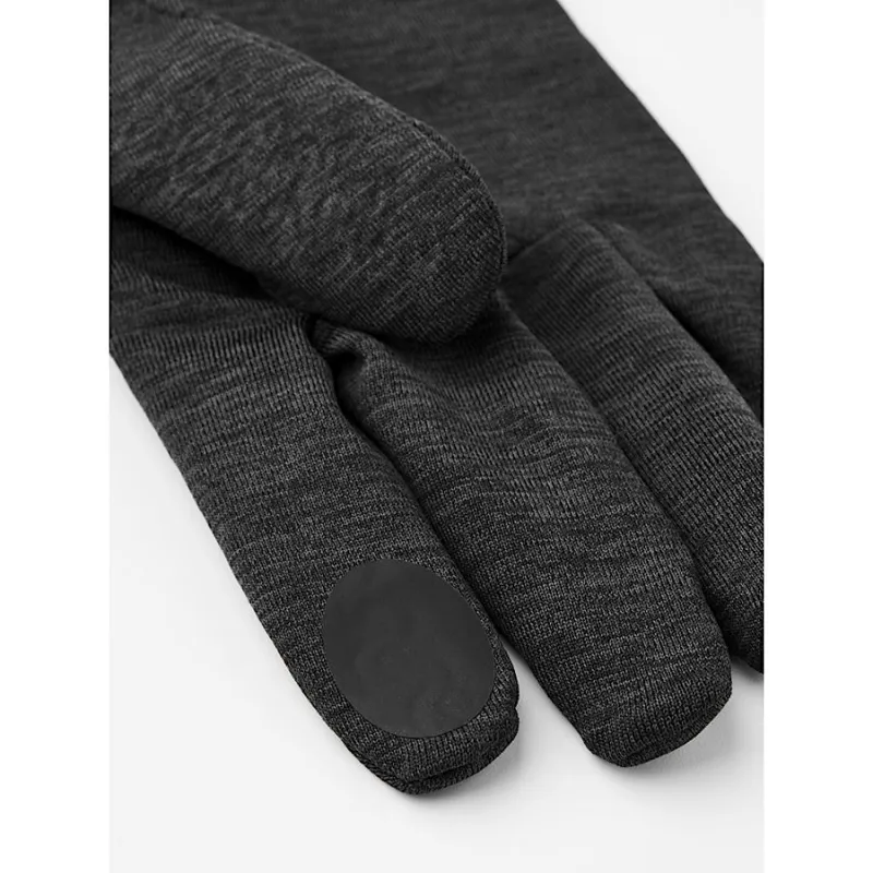 Hestra Tactility Heat Liner 5 Finger Gloves in Charcoal-1