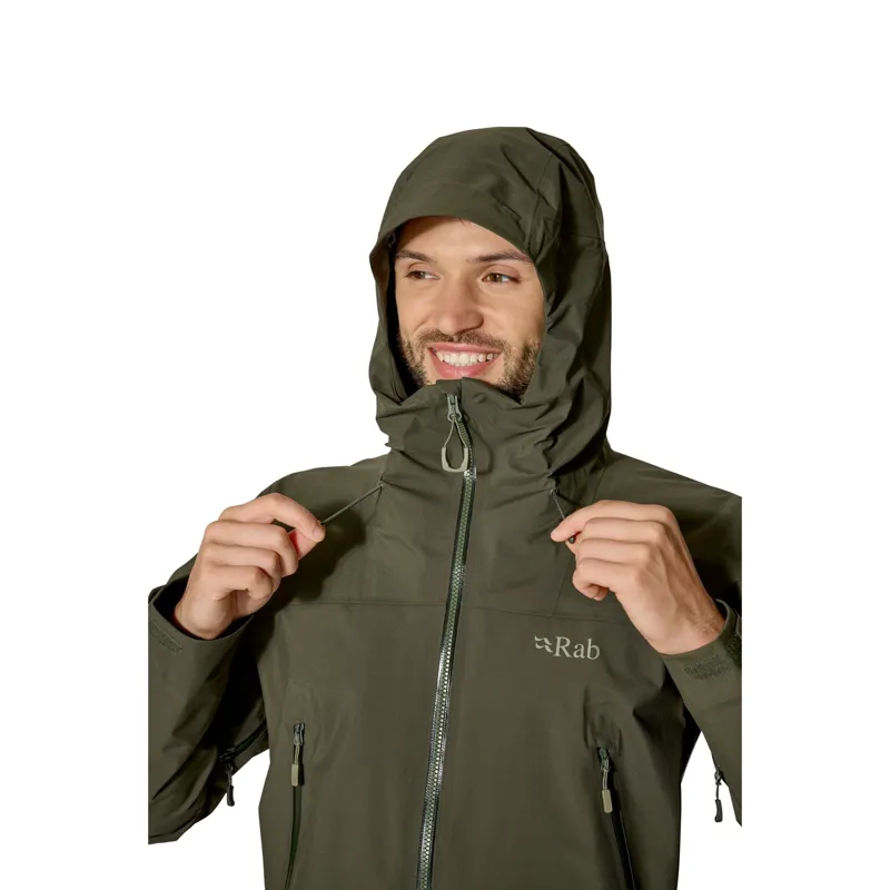 Rab Kangri GORE-TEX Men's Jacket in Tempest Blue-9