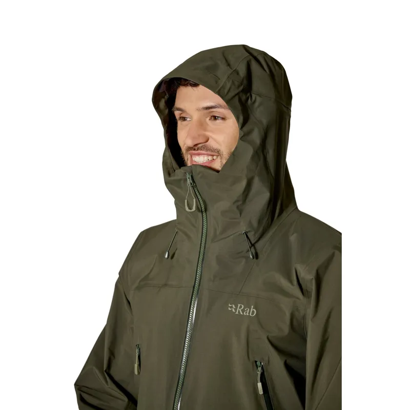 Rab Kangri GORE-TEX Men's Jacket in Tempest Blue-10