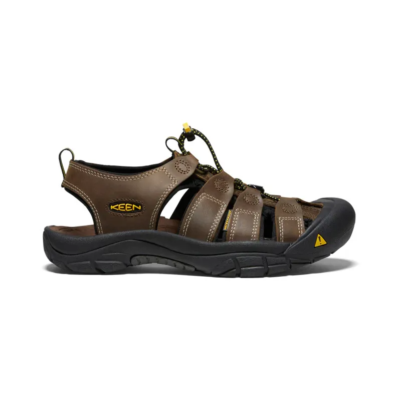 Keen Newport Men's Leather Sandals in Bison