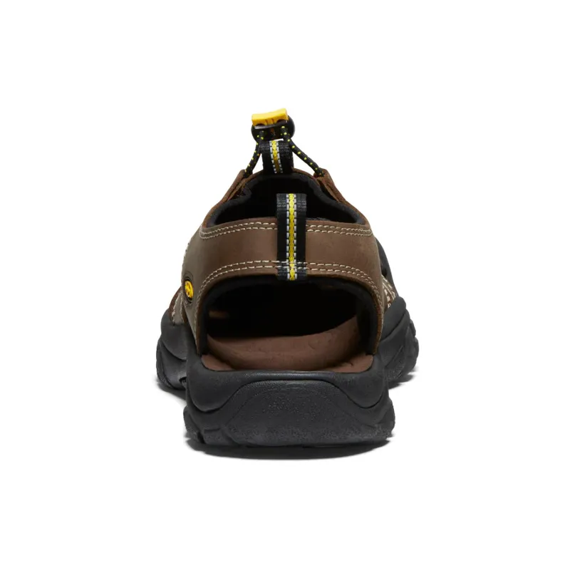 Keen Newport Men's Leather Sandals in Bison-4