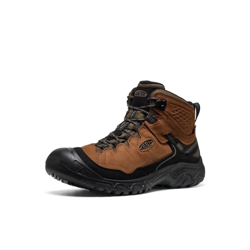 Keen Targhee IV Waterproof Hiking Boot Men's in Bison/Brindle-2