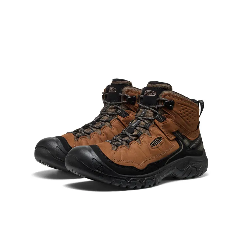 Keen Targhee IV Waterproof Hiking Boot Men's in Bison/Brindle-1