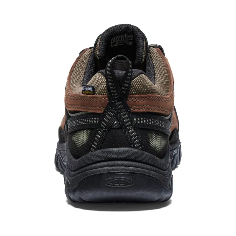 Keen Targhee IV Waterproof Hiking Shoe Men's in Bison-Black-4