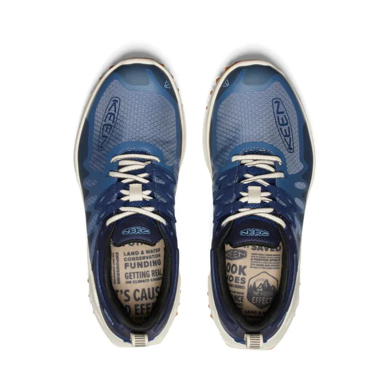 Keen Zionic Men's Waterproof Hiking Shoe in Vintage Indigo/Faded Denim-3