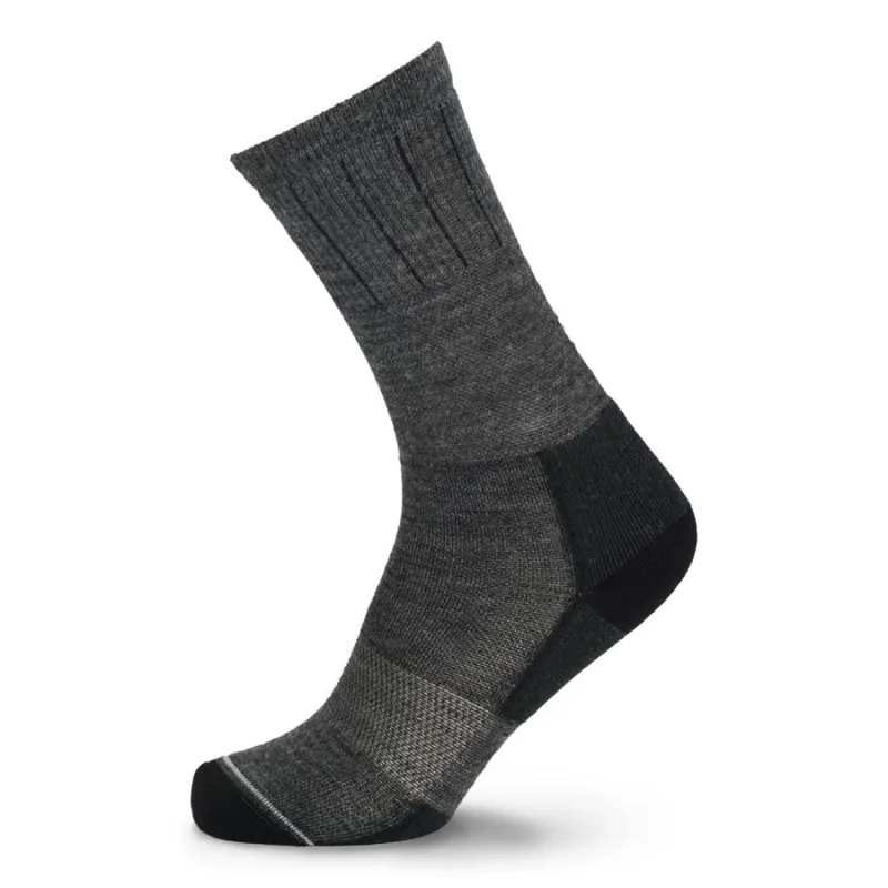Lorpen PRO Trek Merino Light Mid Crew in Whales Grey