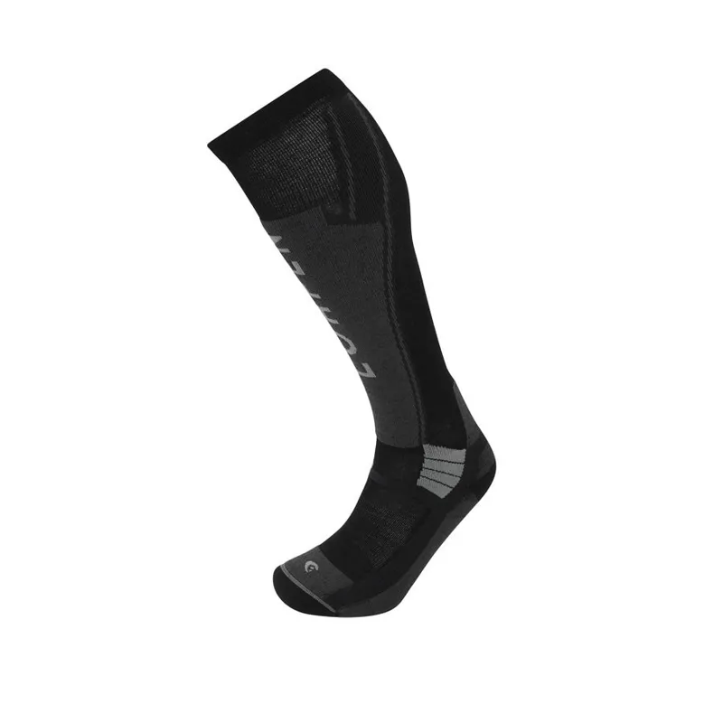 Lorpen T3 Ski Light Men's Sock in Total Black