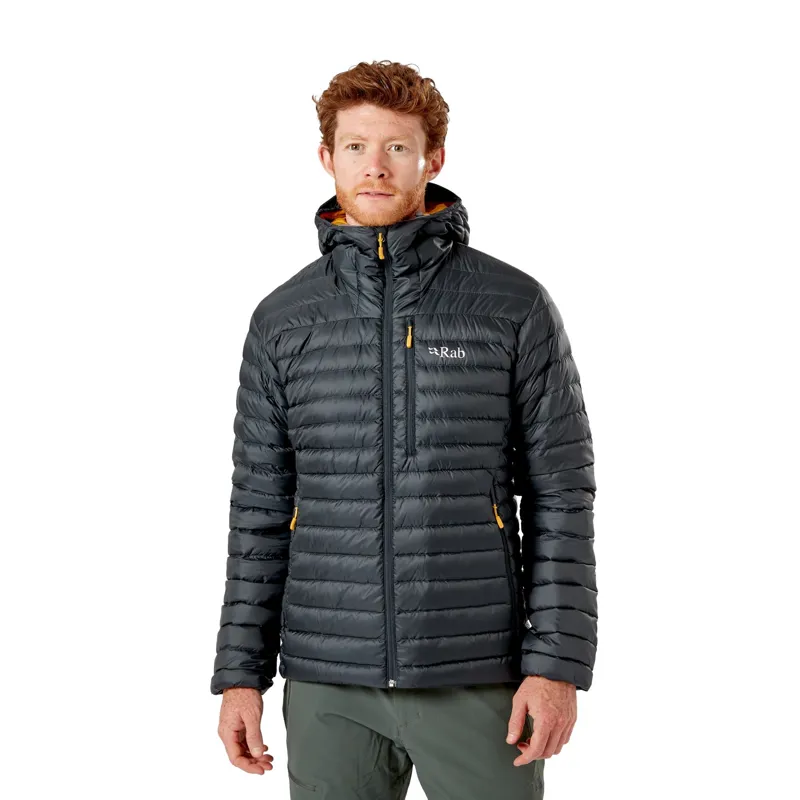 Rab Microlight Alpine Men's Down Jacket in Beluga-2