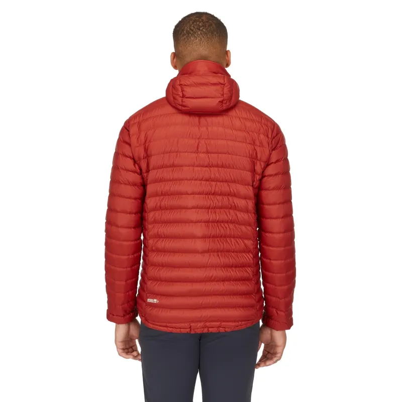 Rab Microlight Alpine Men's Down Jacket in Tuscan Red-3
