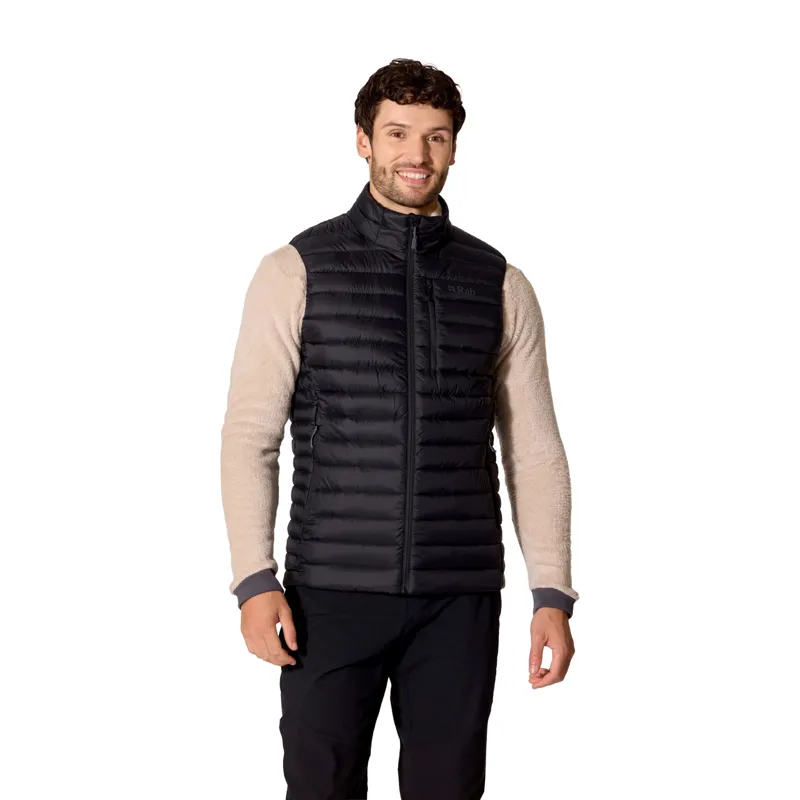 Rab Microlight Men's Down Vest in Black-3