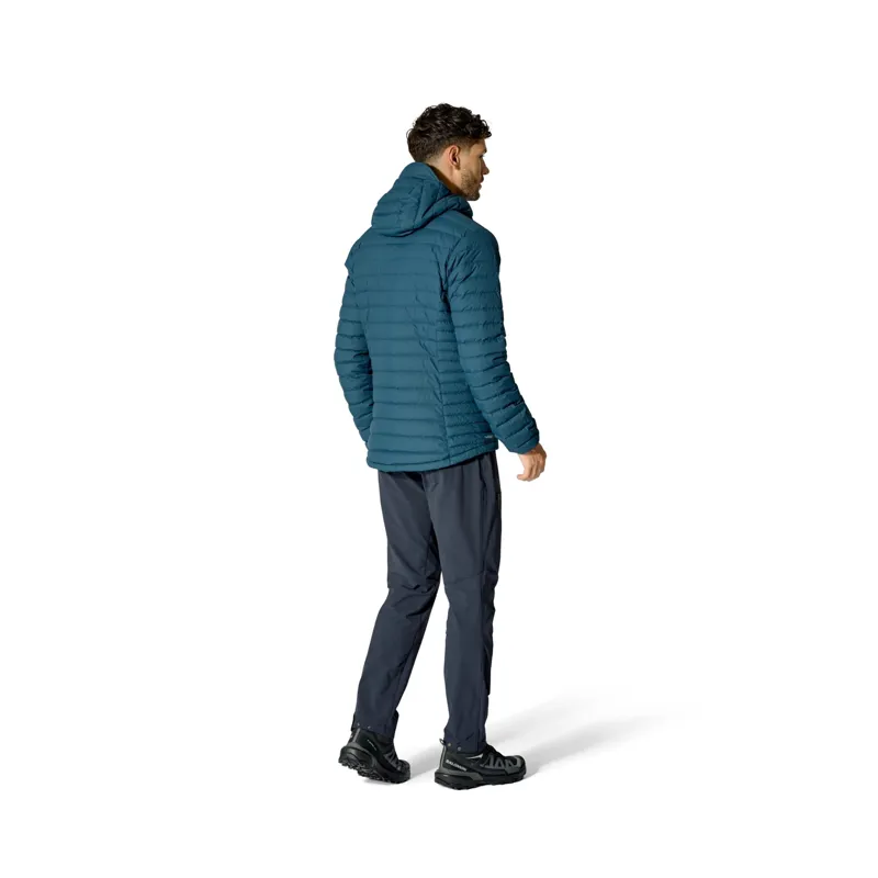 Rab Microlight Windstopper Men's Down Jacket in Oak-3