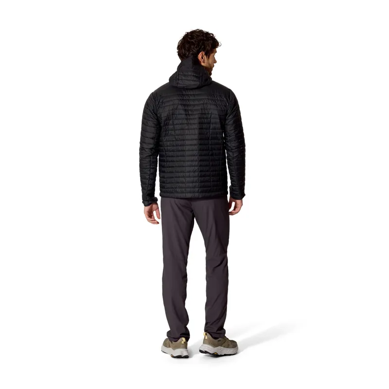 Rab Microlighter Men's Pullover Down Hoody in Black-4