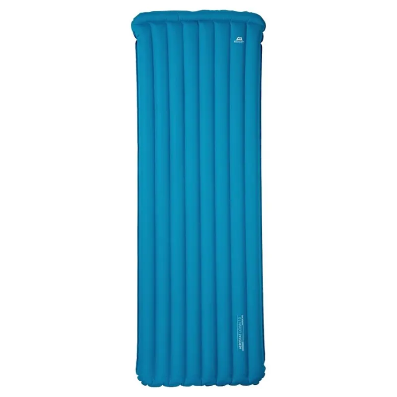 Mountain Equipment Aerostat Down Mat Wide Regular in Mykonos Blue