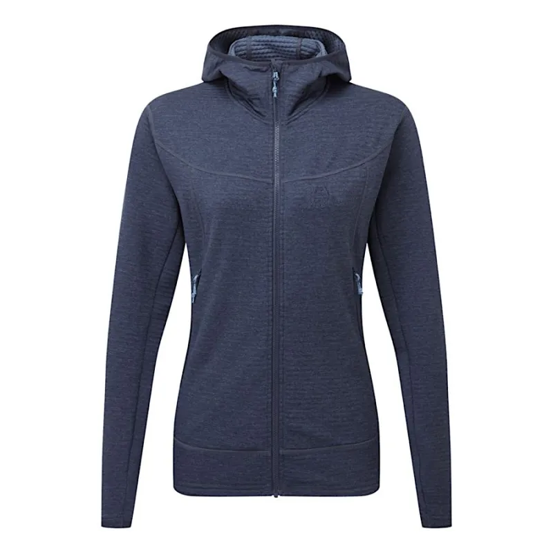 Mountain Equipment Apiro Women's Hooded Fleece Jacket in Cosmos