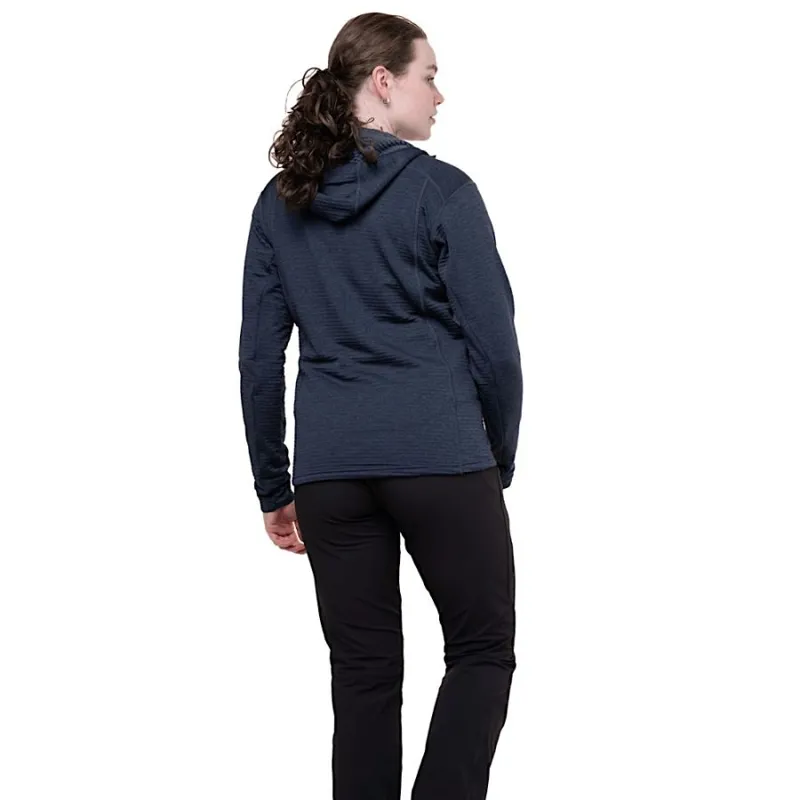 Mountain Equipment Apiro Women's Hooded Fleece Jacket in Cosmos-7