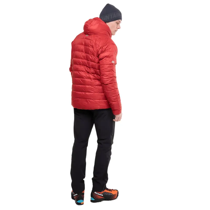 Mountain Equipment Baltoro Men's Down Jacket in Chili Red-9