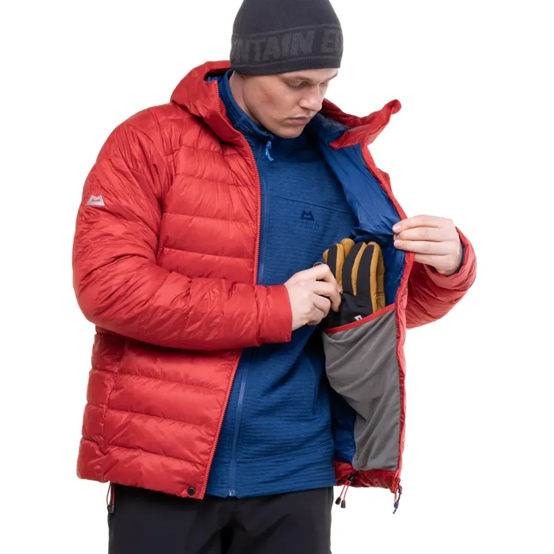 Mountain Equipment Baltoro Men's Down Jacket in Chili Red-8
