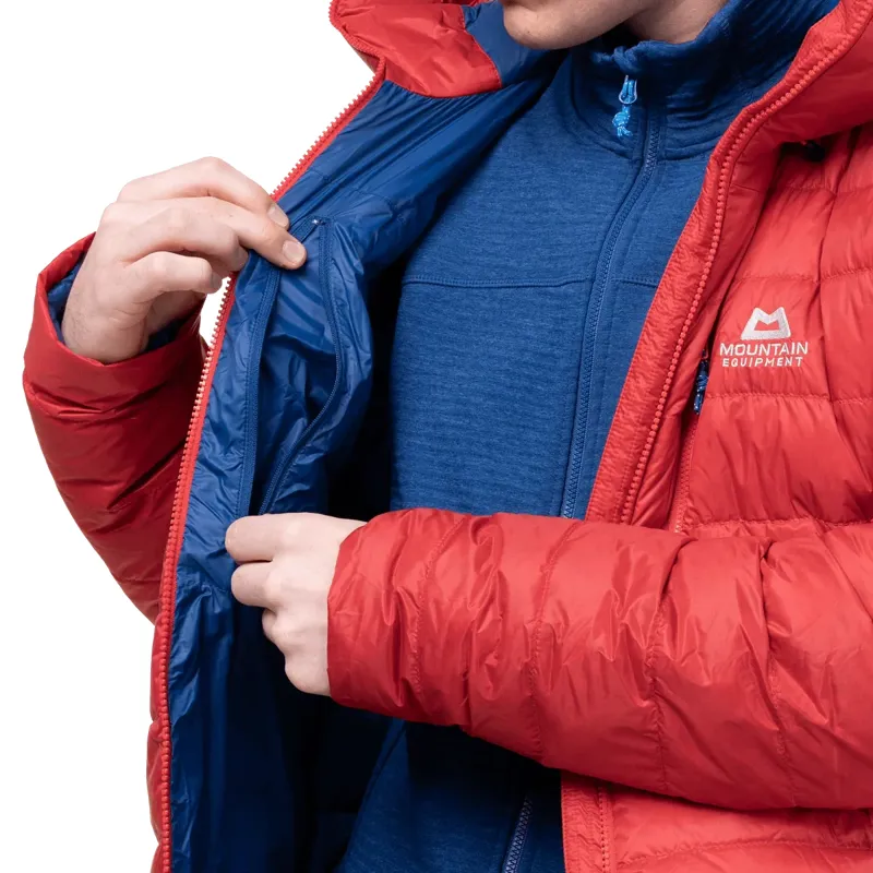 Mountain Equipment Baltoro Men's Down Jacket in Chili Red-6