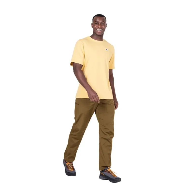 Mountain Equipment Burren Men's Tee in Rattan-3