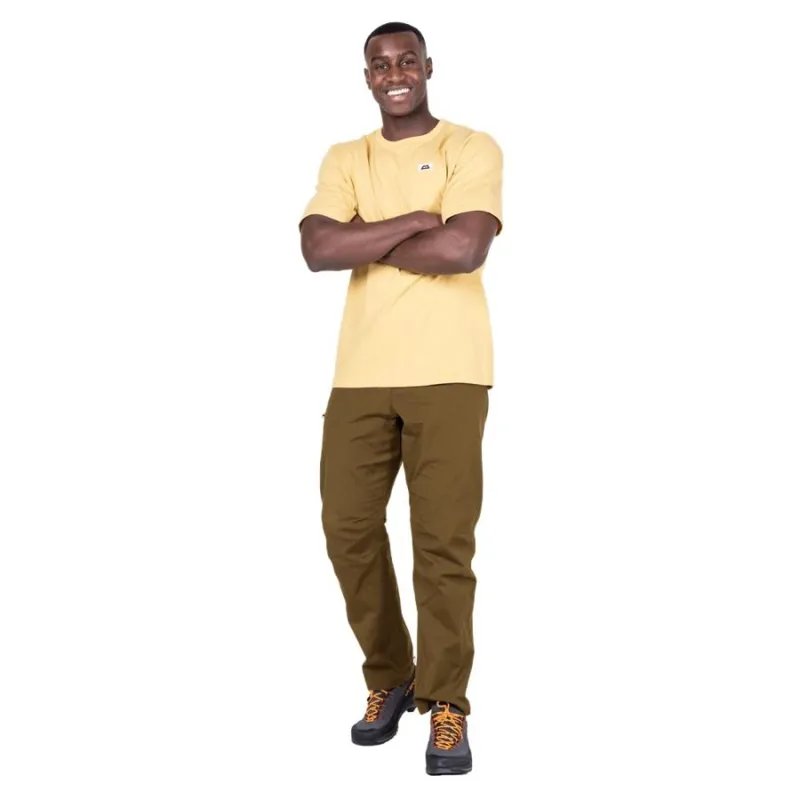 Mountain Equipment Burren Men's Tee in Rattan-1