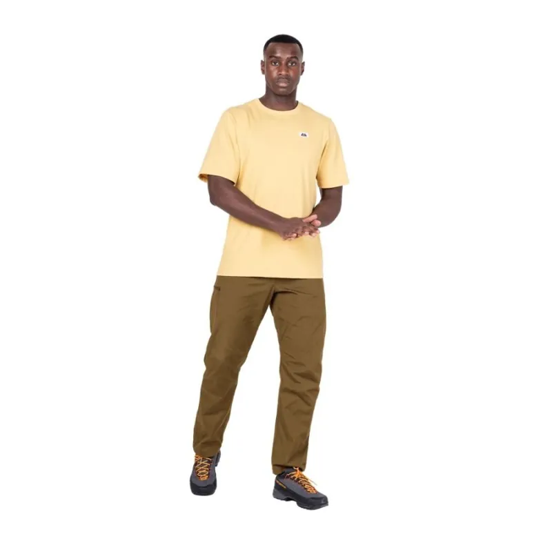 Mountain Equipment Burren Men's Tee in Rattan-5