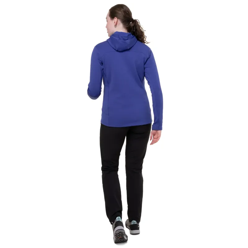 Mountain Equipment Durian Women's Hooded Fleece Jacket in Cosmos-7